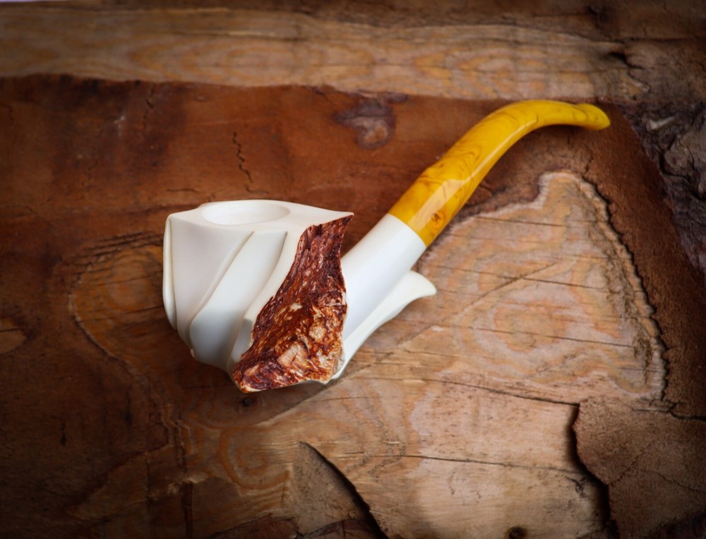 Special Natural Meerschaum Pipe
