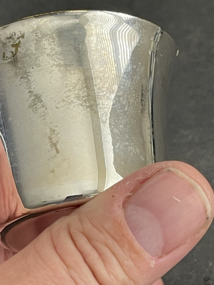 F.B Rogers silver co, small cup