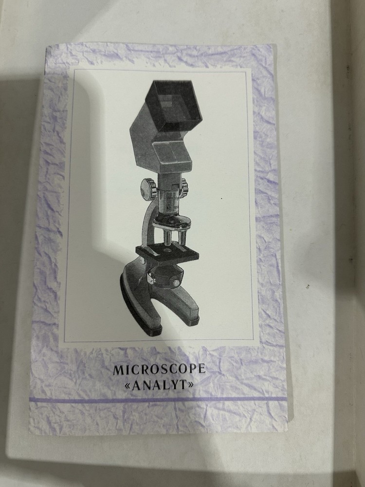 USSR Microscope Kit Unopened