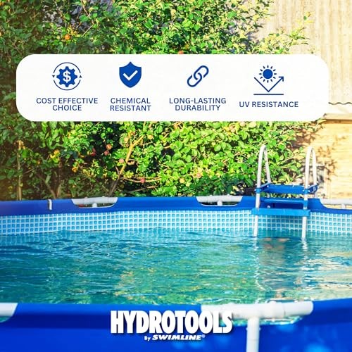 HYDROTOOLS Wall Mounted Hanging Above Ground Hang Mounted (Soft-Sided Pools)