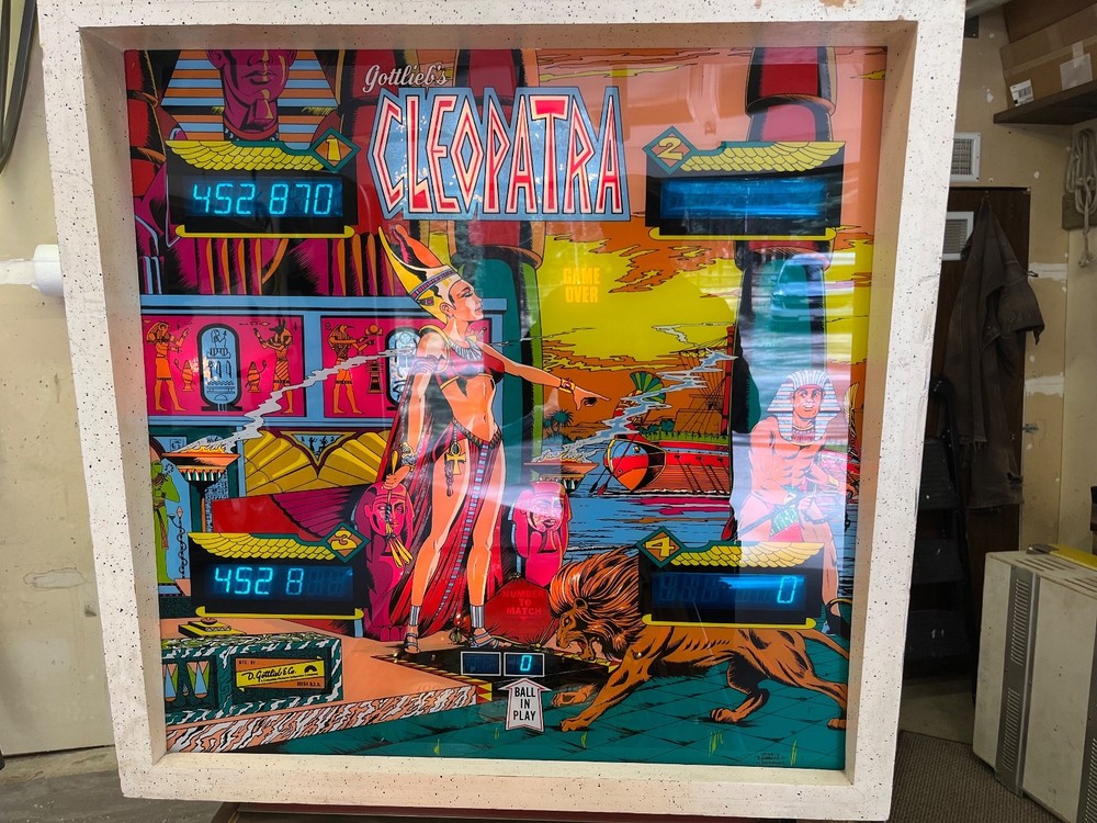Gottlieb Cleopatra Pinball Machine