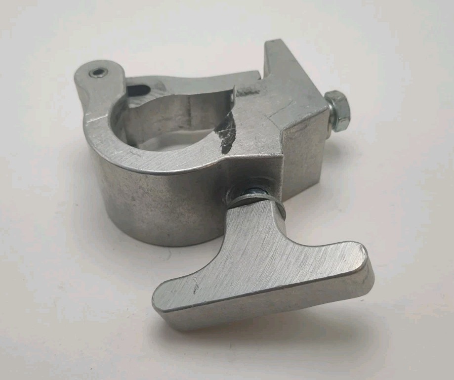 Light Source Mega-Claw Clamp Silver