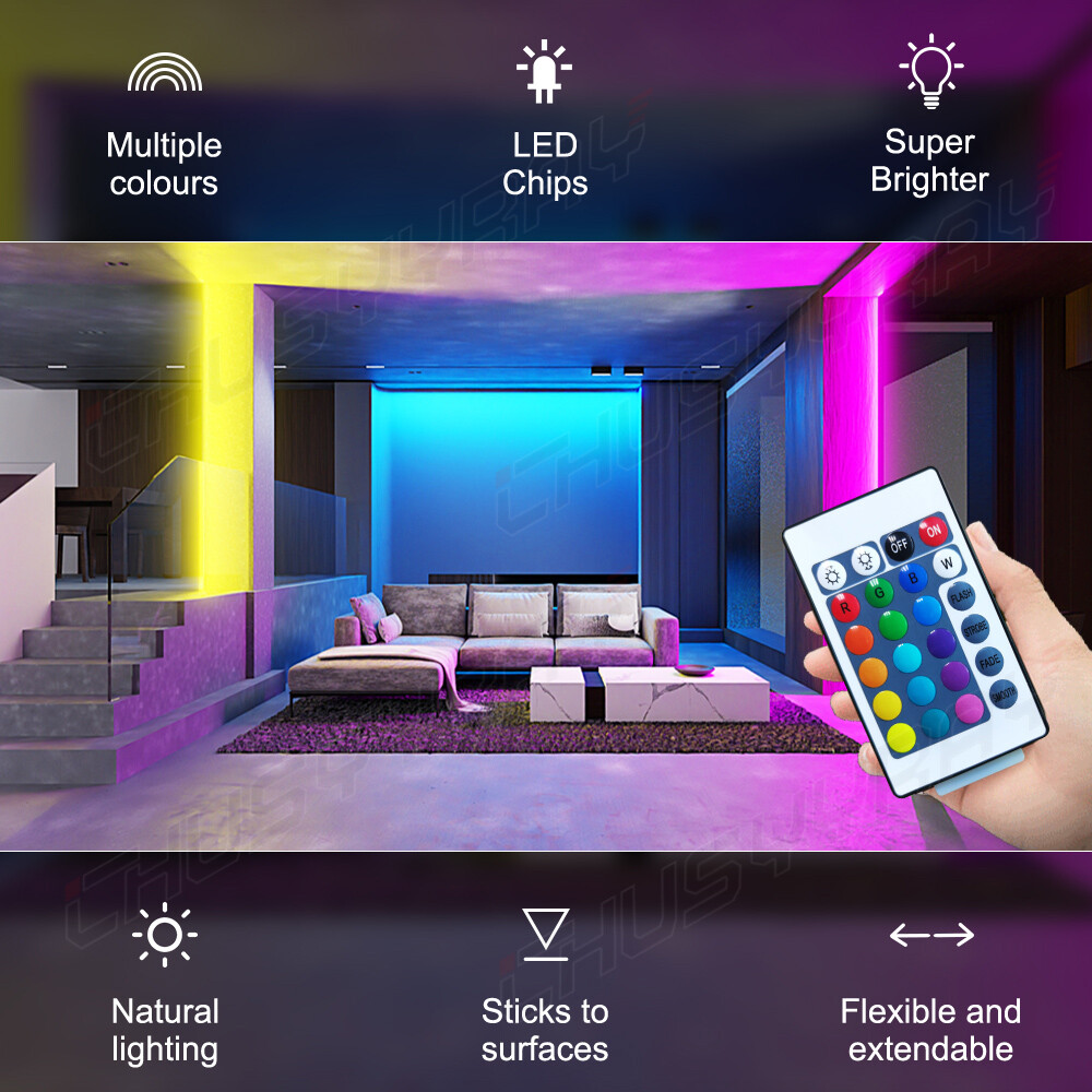 RGB LED Pool & Billiard Table Lighting KIT - light your pool table Felt - BRIGHT