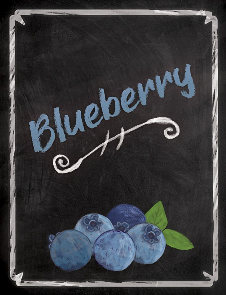 Blueberry Wine Labels 30/Pack Mist Collection