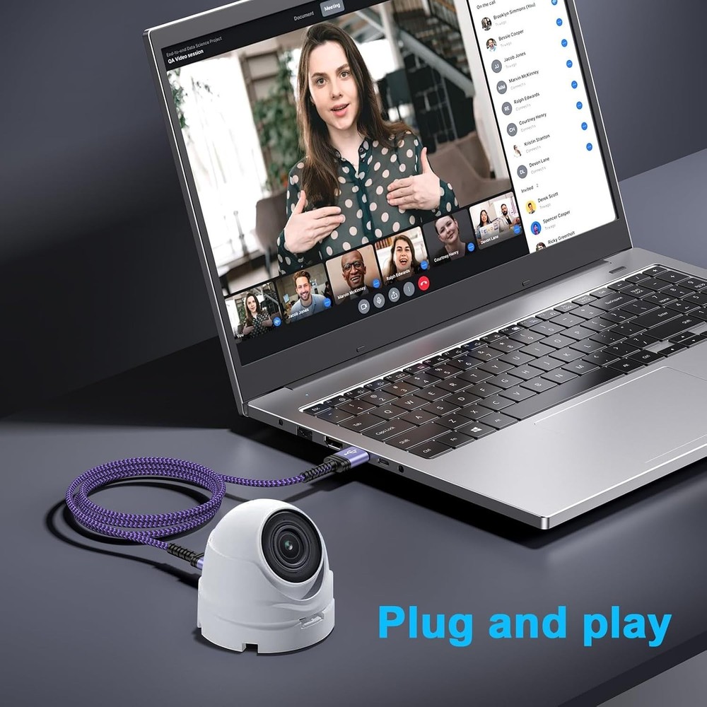 Durable 6FT Amazon Kindle Cable - Fast Charge Micro USB for PS4 Controllers