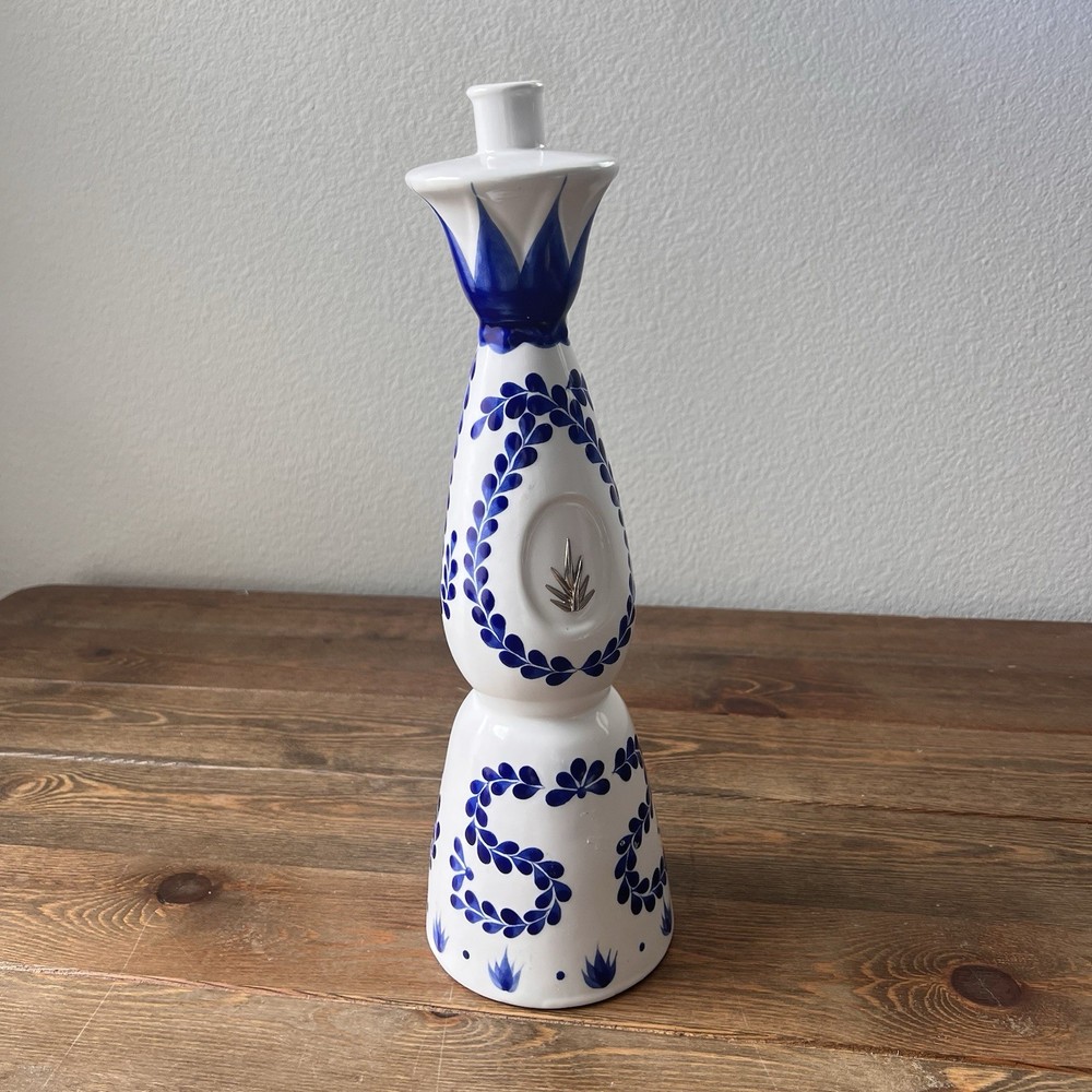 Class Azul Empty Tequila Bottle 750ml. Liquid Dispenser No Lid