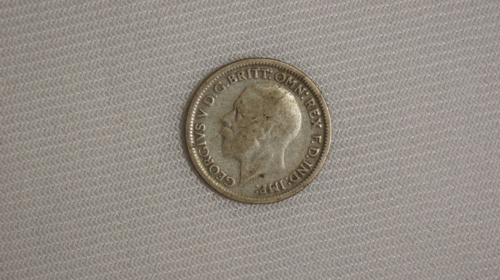 1928 Great Britain Sixpence- 6P