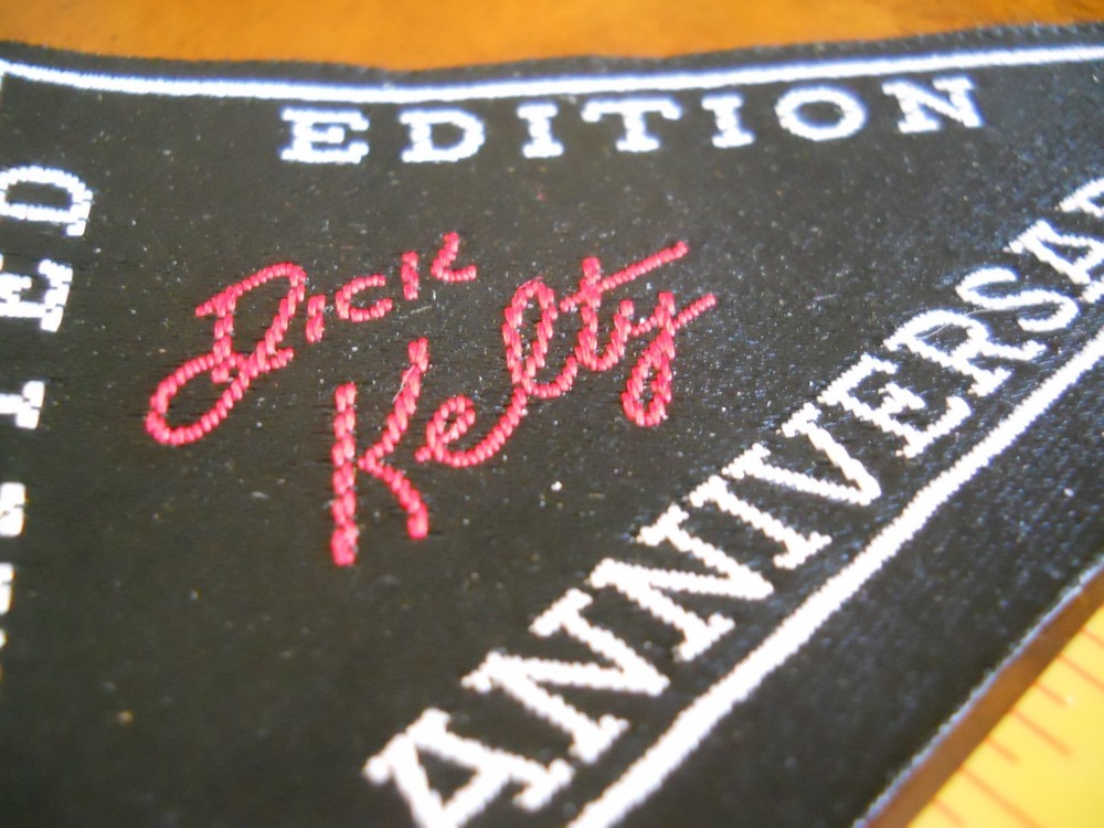 KELTY 30TH ANNIVERSARY "DICK KELTY" TRIANGLE PATCH (NEW WITHOUT TAGS)