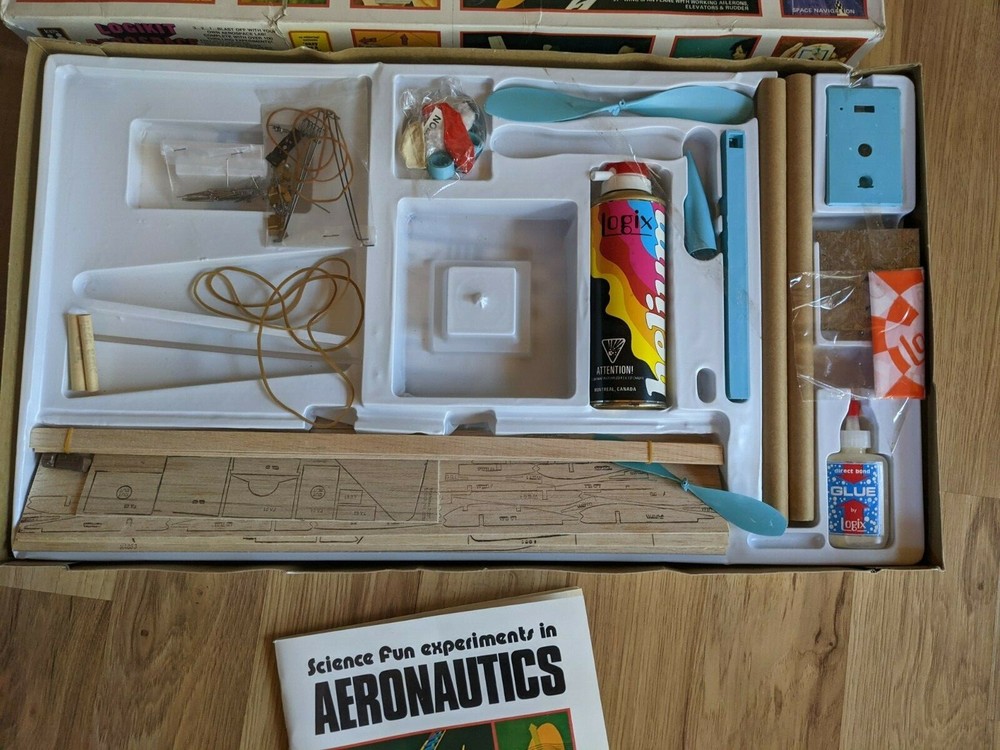 1973 Vintage Logikit Aerospace Center Lab Experiments