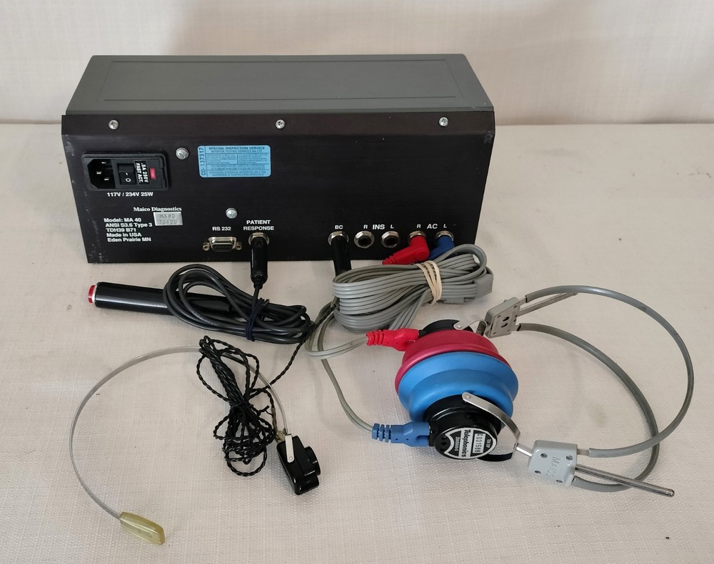 MAICO MA 40 AIR/BONE PORTABLE AUDIOMETER