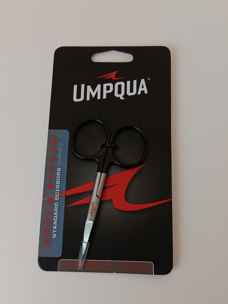 Umpqua Dream Stream Curved Scissors 3.5" BLACK