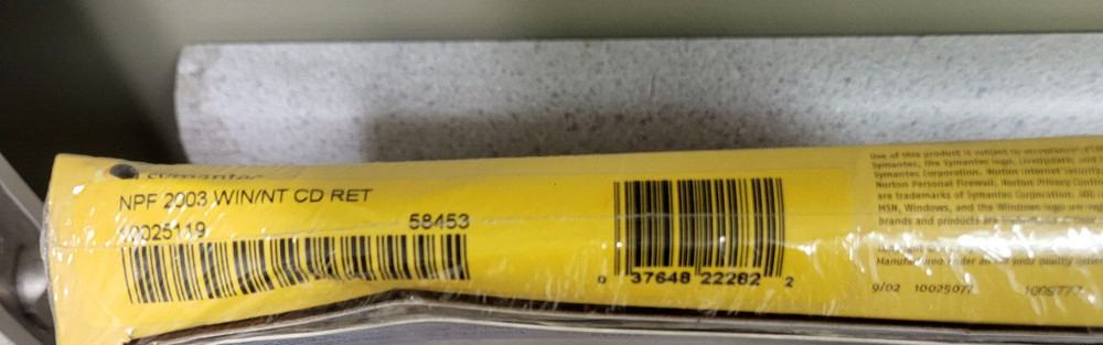 Norton Personal Firewall 2003