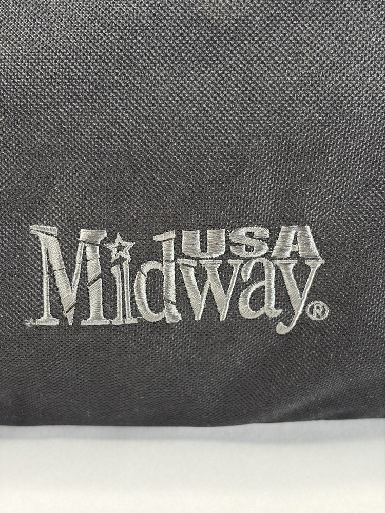 Midway USA Range Bag 15x8x8 Lockable Zippers Shoulder Strap