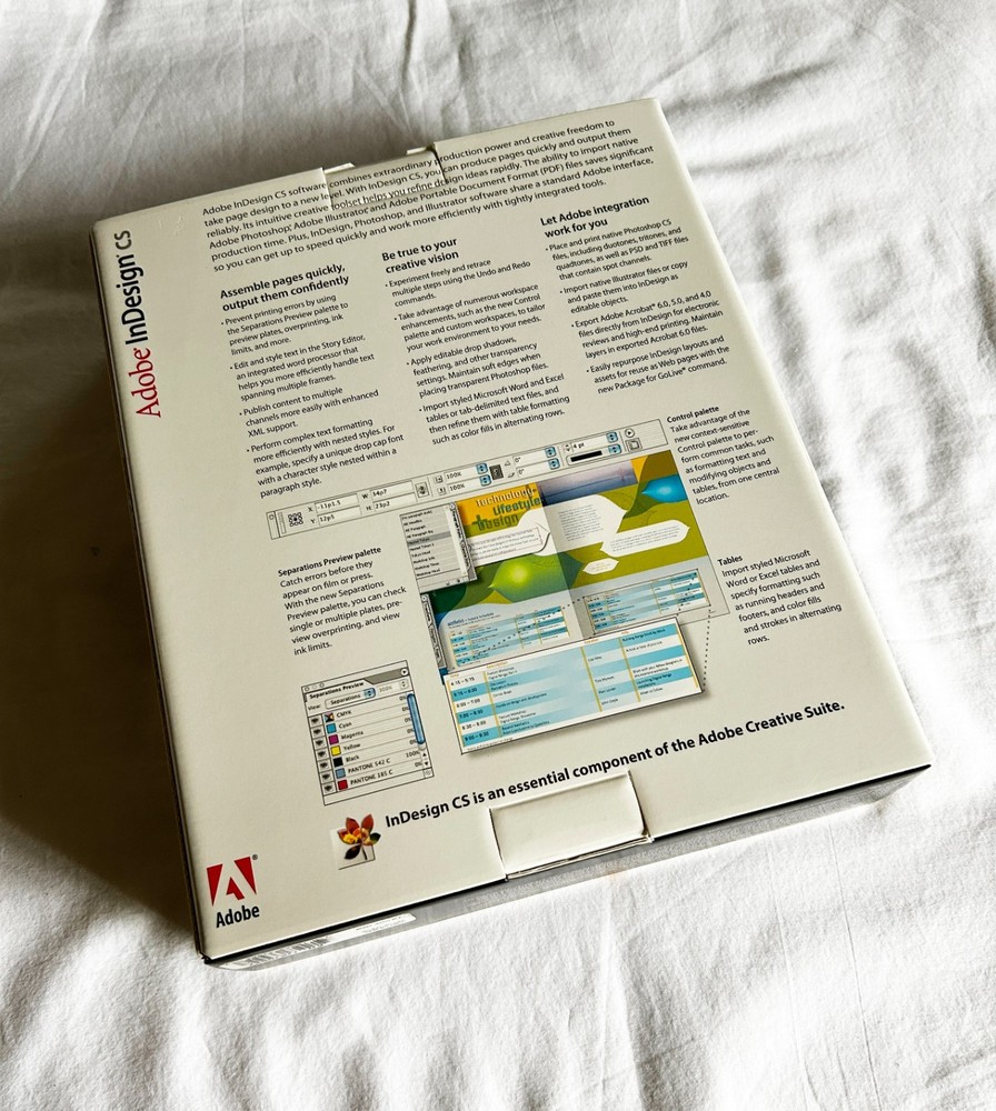 2003 Adobe InDesign CS: Mac OS
