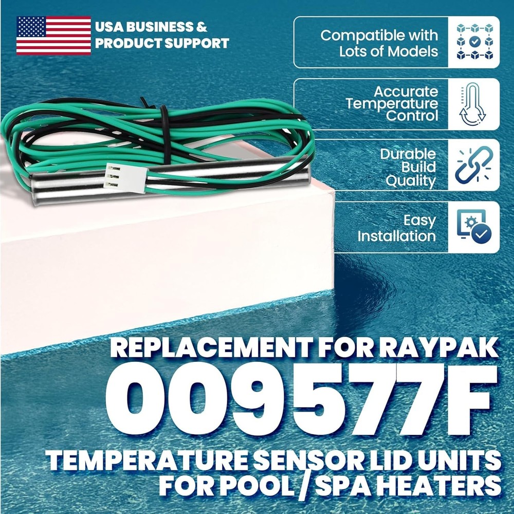 Pool Spa Water Temperature Sensor Replacement High-Quality Compatible 12