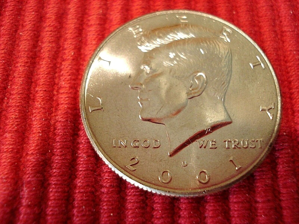 2001 D Kennedy BU Half Dollar