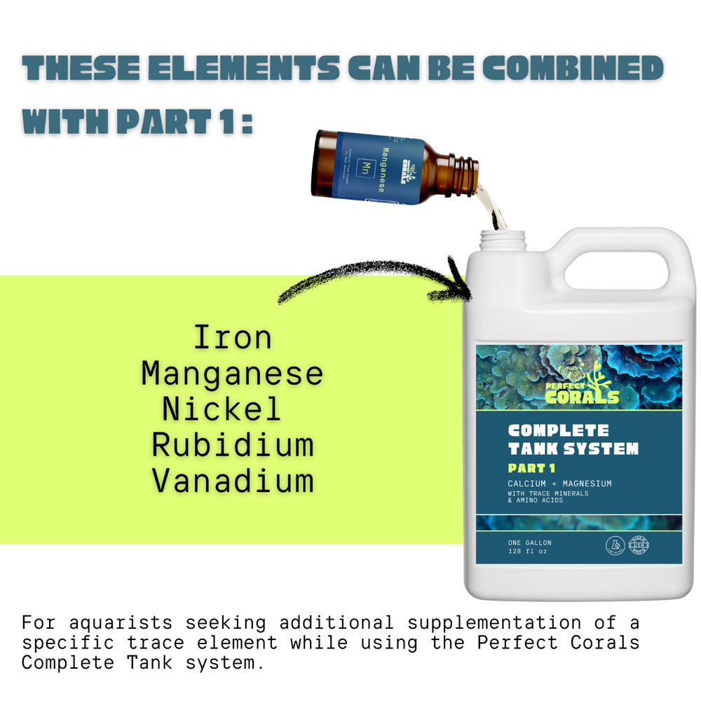 Vanadium 120 mL - Trace Element for Saltwater Aquariums