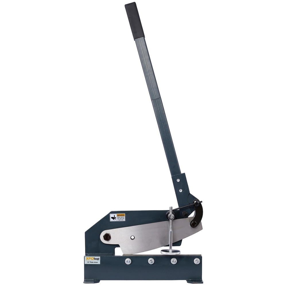 High Precision 10-Inch Manual Plate Shear Solid Metal Construction