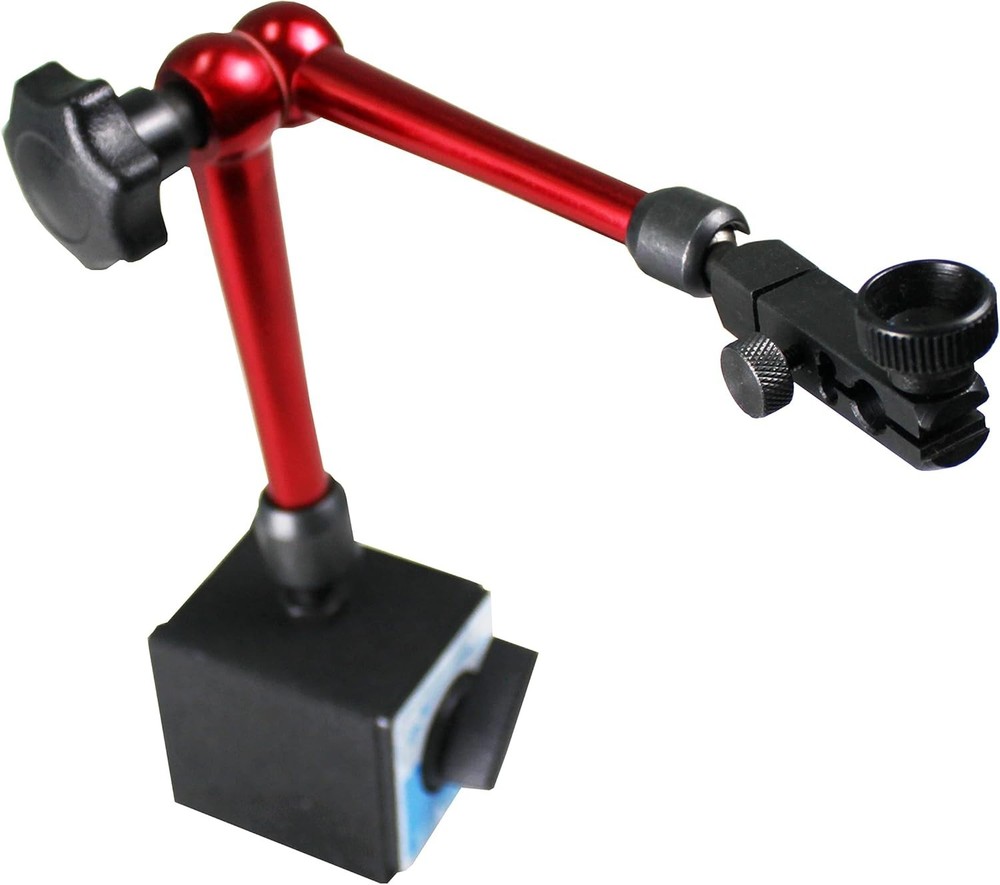 Versatile Magnetic Base Indicator Holder 14” - Adjustable, Light Weight, 132lbs