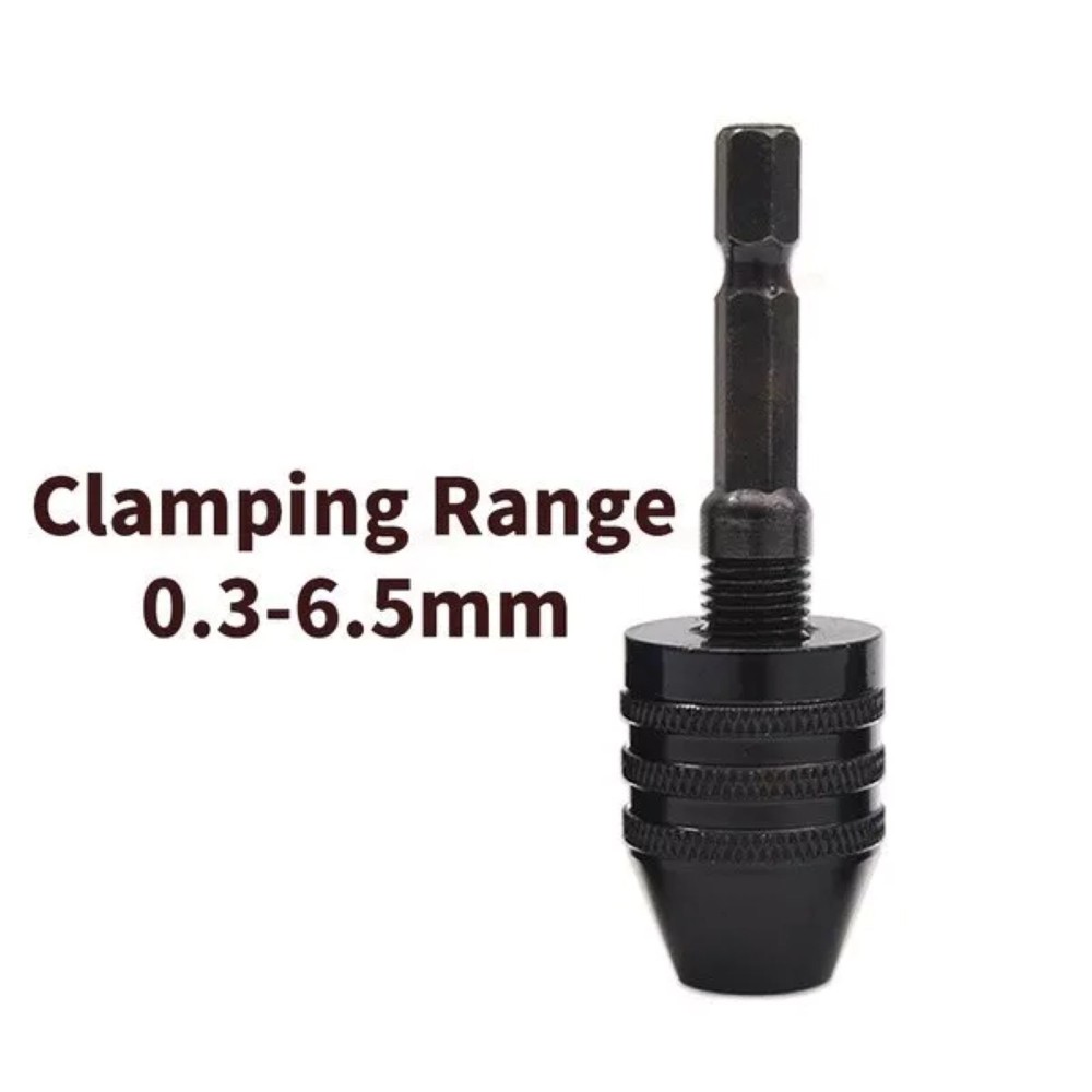 4Pcs 1:4-inch hex shank Versatile Conversion Drill chuck suitable for drills