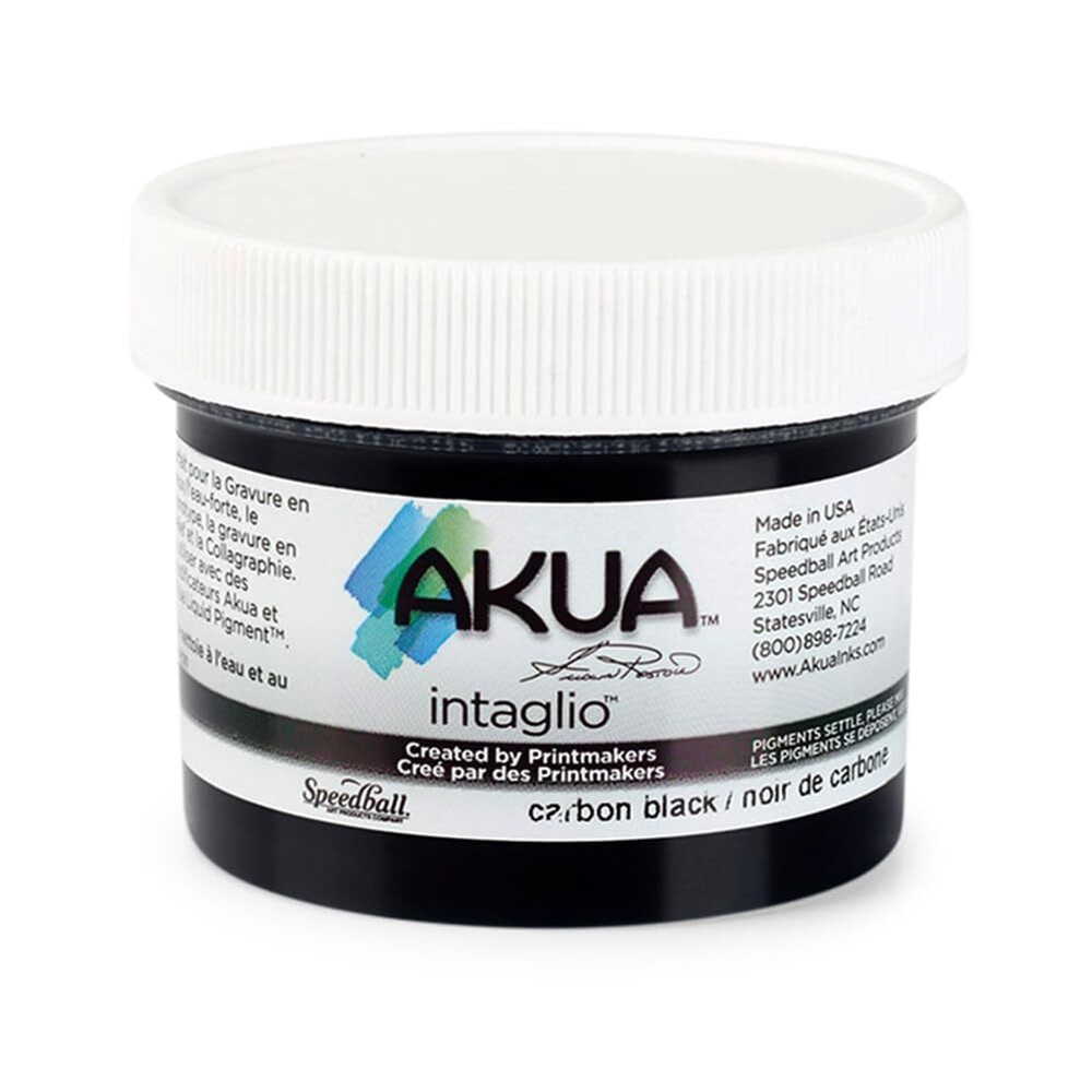 Intaglio Water-Based Ink 2-Ounce Jar Carbon Black