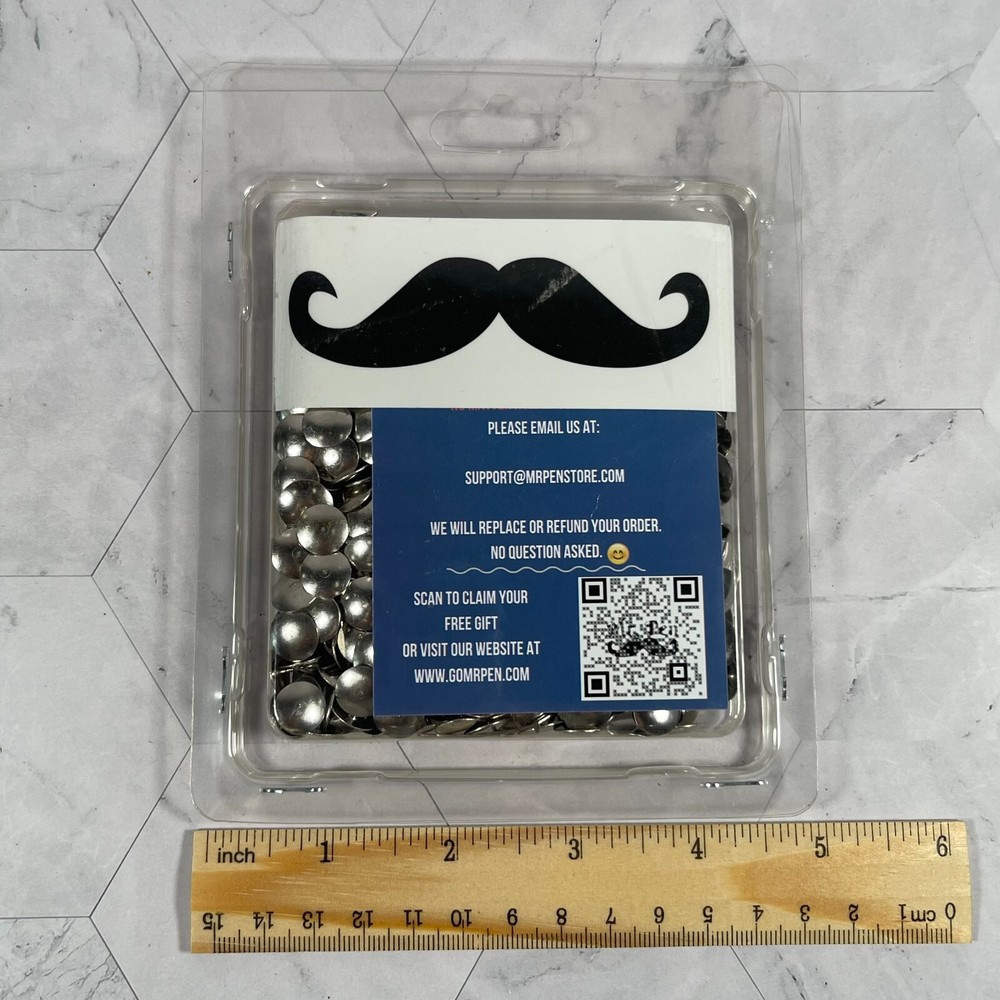 Mr. Pen Thumbtacks Push Pins Silver Tacks Pack