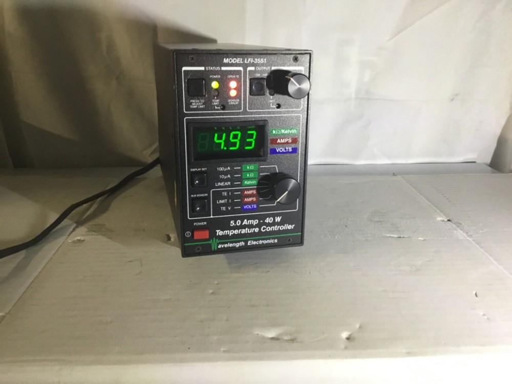 Wavelength Electronics LFI-3551 5.0 Amp 40W Temperature Controller