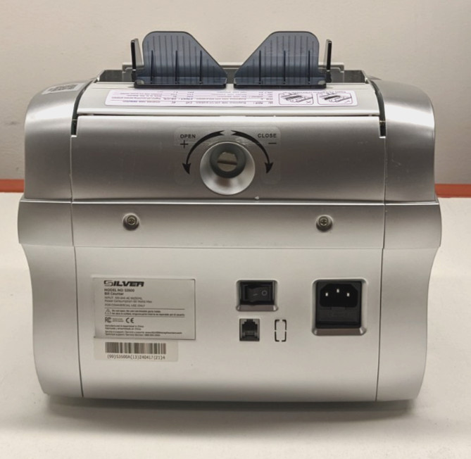 SILVER S3500 BILL COUNTER