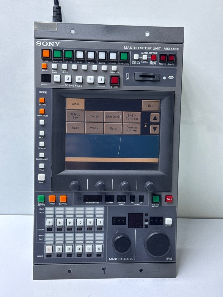 Sony MSU-950 Portable Master Setup Unit
