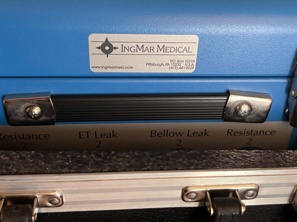 Pre-Owned IngMar Model SB 2000 Dual Compartment Lung Test Demo Simulator