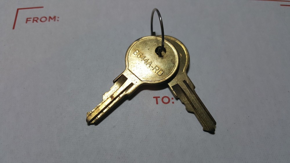 Middle Atlantic SRD-KEY Keys for Rear Doors (B644A)