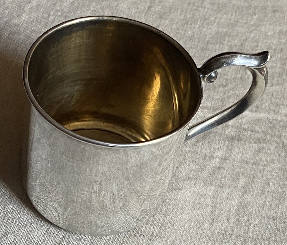 Cartier sterling silver cup
