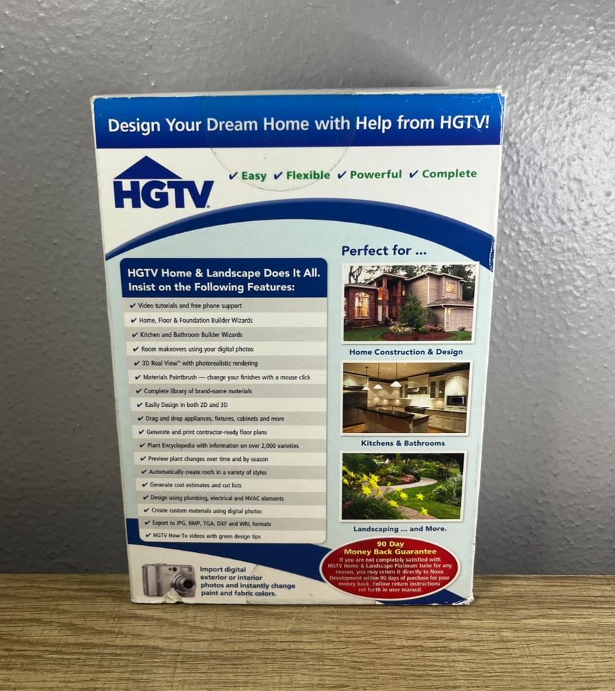 Title: Virtual Architect Home & Landscape Platinum Suite - HGTV Version 3 - PC