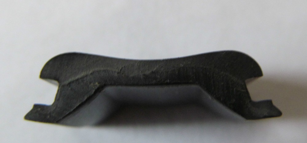 BLACK RV Marine Vinyl 5/8" Insert Trim Mold Flexible Screw Cover 24 Ft.