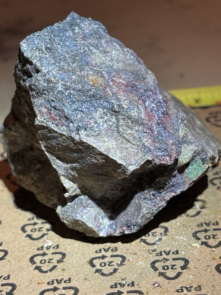 rich silver gold ore sample