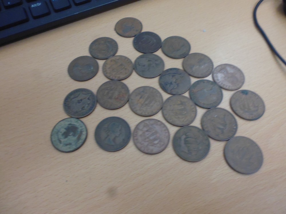 british pre decimal halfpenny coins b3