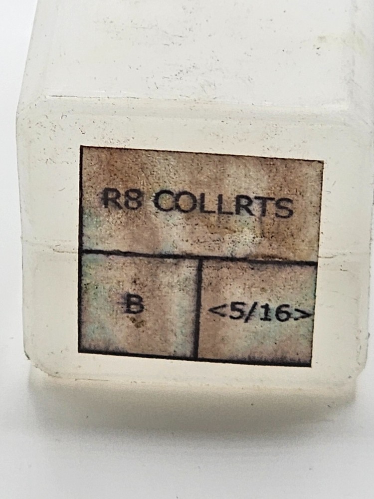 5/16" Inside Diameter R8 Round ID Collet