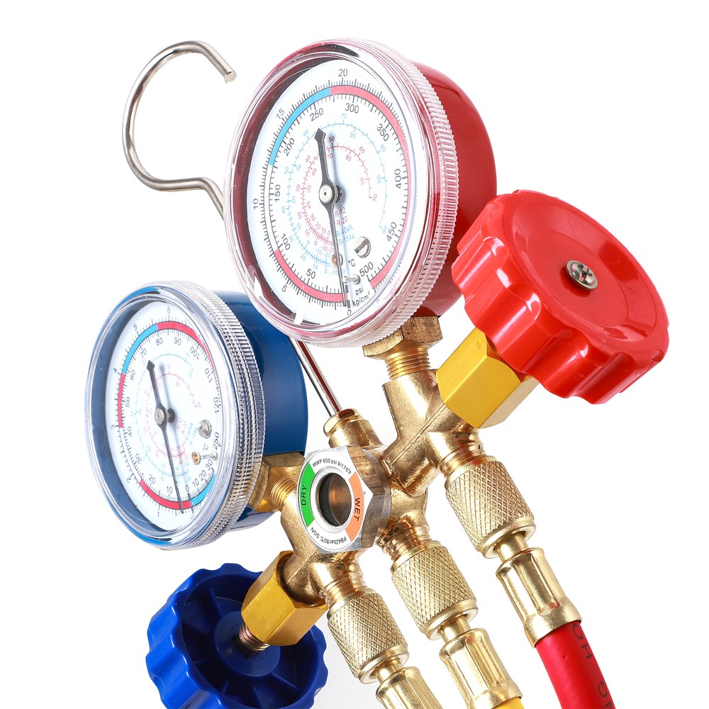 AC Diagnostic Manifold Gauge Set Charging Hose