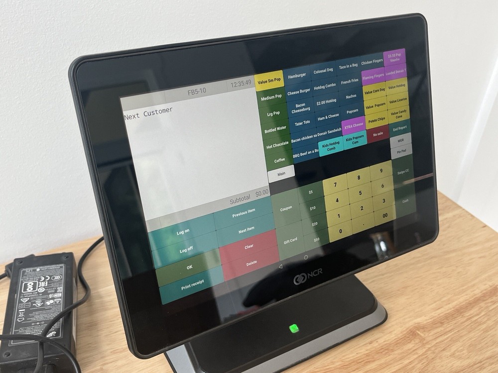 NCR POS Android INTEL 11 ‘’ Touch Screen 7746-8910-0001