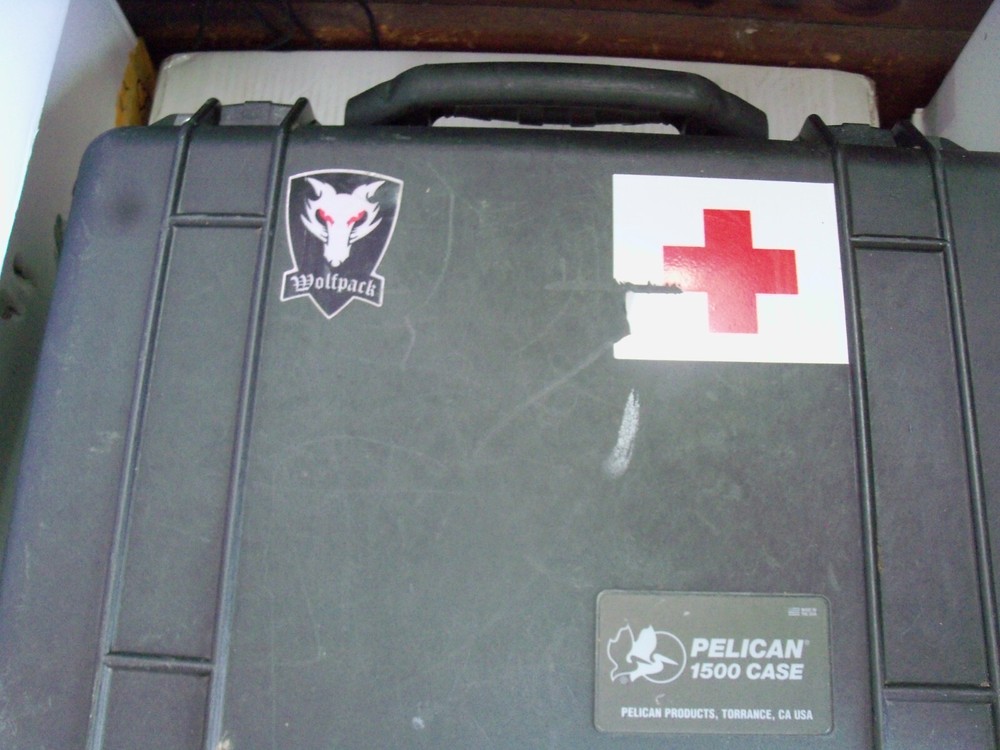 PELICAN CASE (NO FOAM, EMPTY, 1500 MODEL)