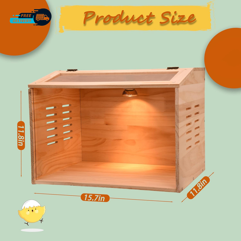 Brooder Box for Chicks Chicken Brooder Box Chicken Heater Poultry Brooder