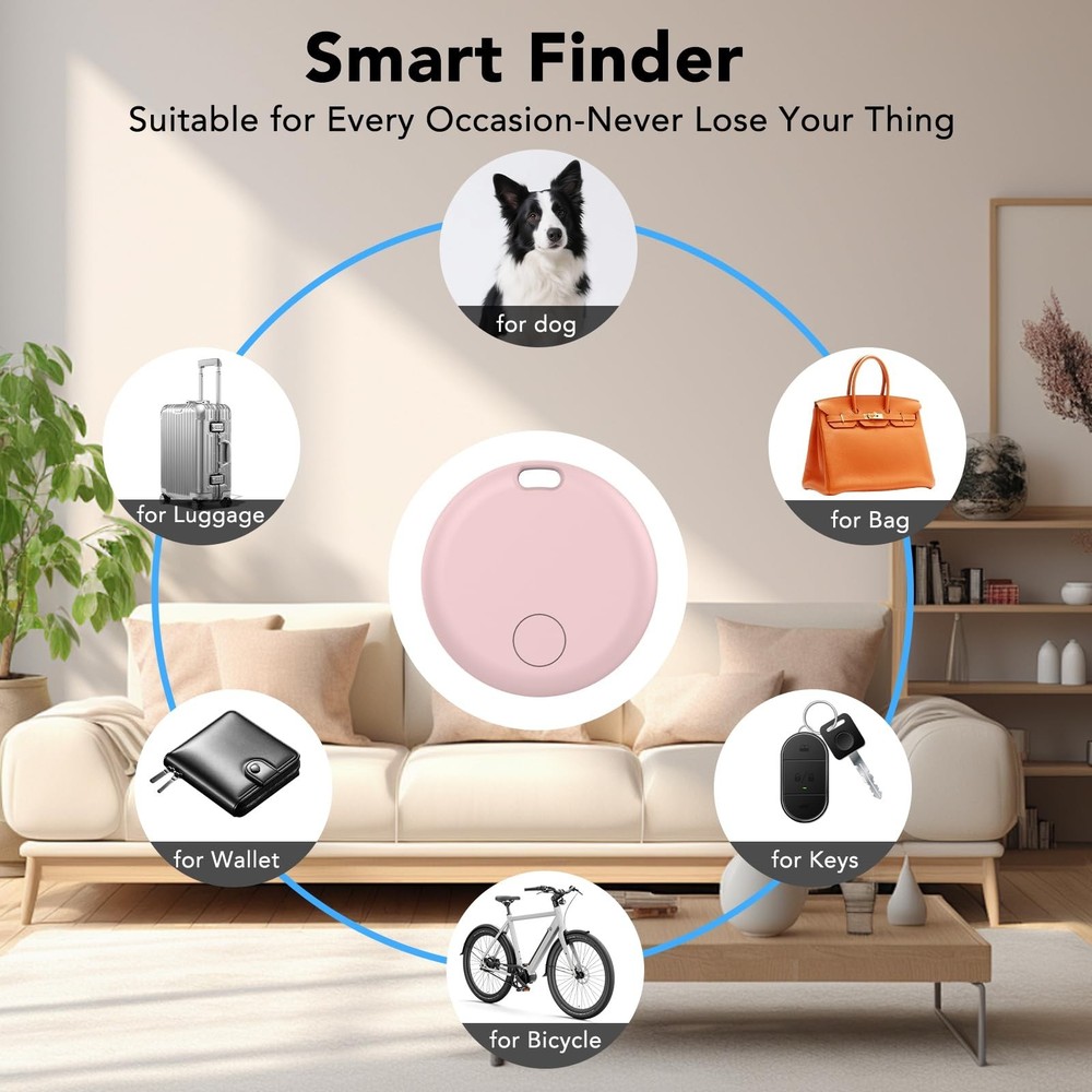 Air Tracker Tag for Android 2 Pack(NOT iOS or Huawei), Bluetooth Item Finder ...