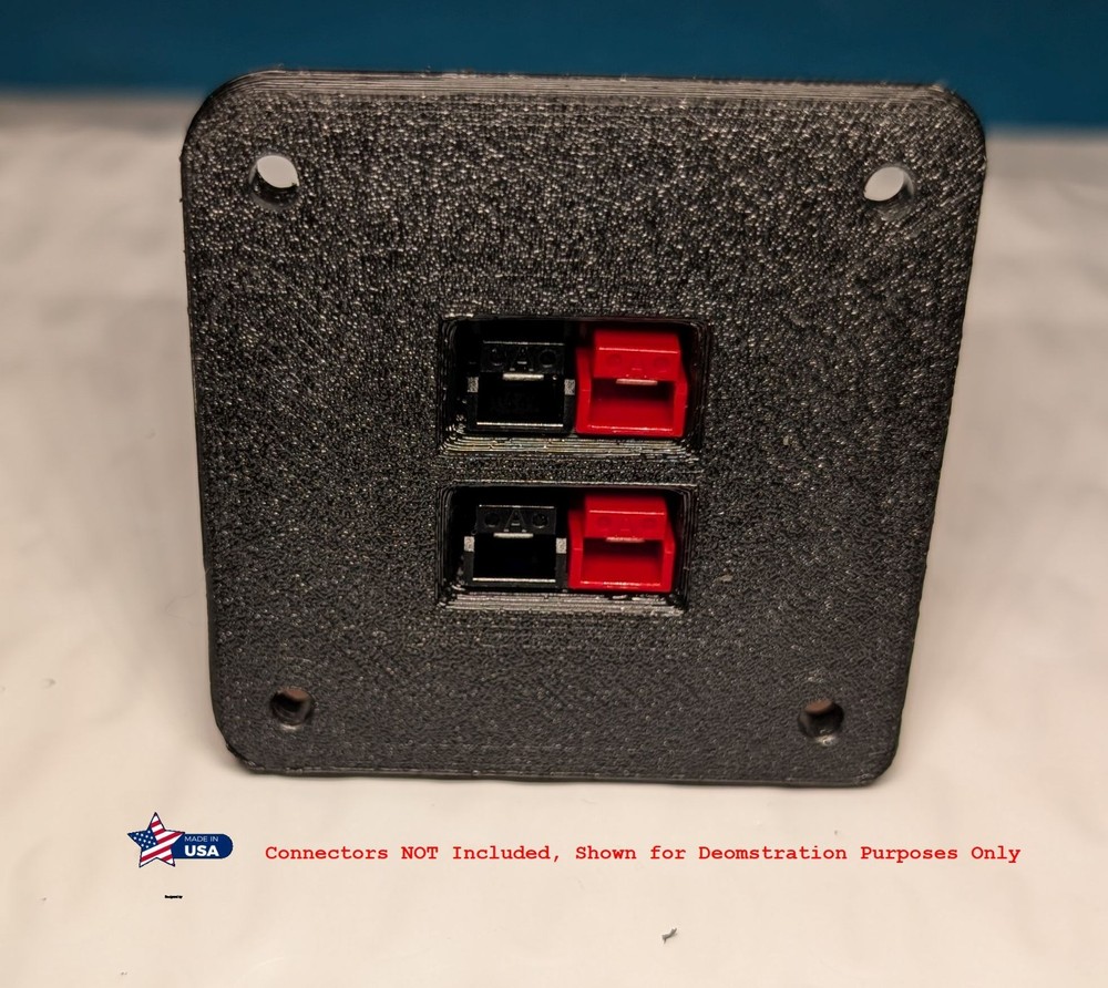 Dual Panel Mount, Compatible With Anderson PowerPole PP15-PP45