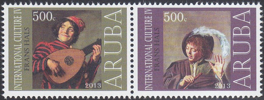 Aruba Issue 2013 (685-686) Painter Frans Hals