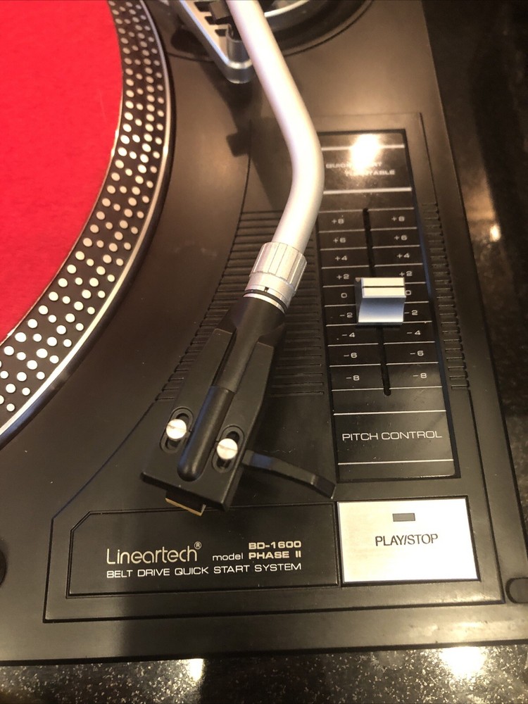 Lineartech DD-1700 Phase II Belt Drive Turntable Record Player