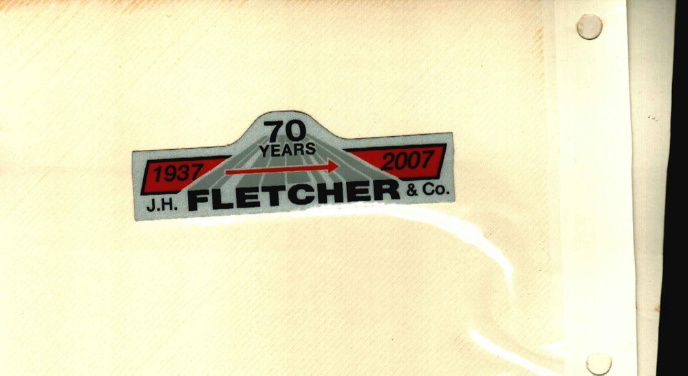 NICE Fletcher 70 years Coal Mining Sticker # 203