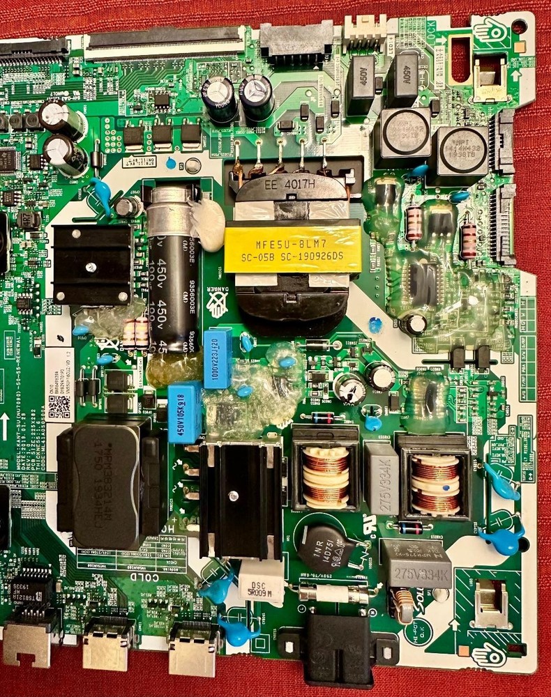 SAMSUNG 55” Power/Main Board BN96-49639A Version: CA02 (Different Versions)
