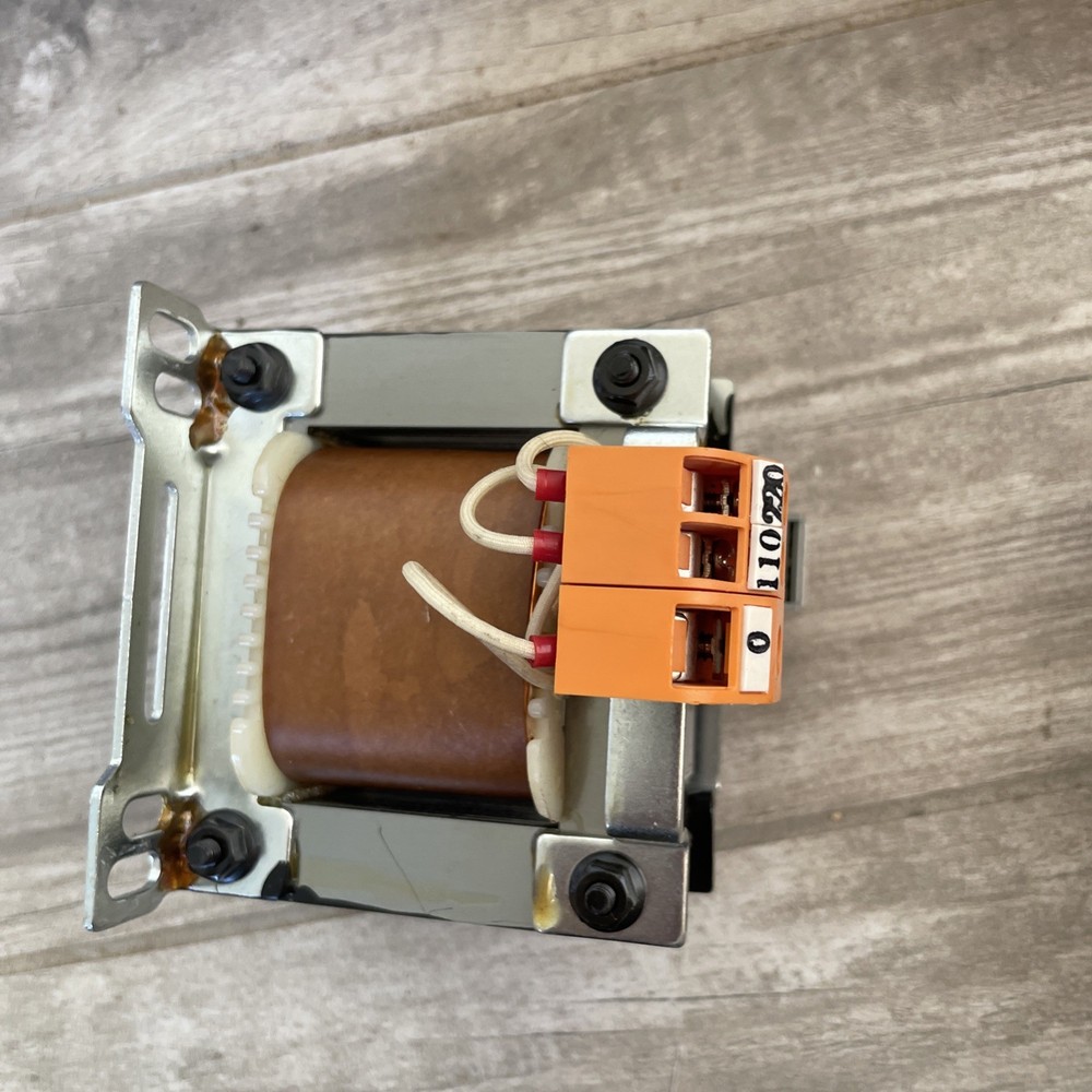 100VA Transformer 1PHASE INPUT: 0/110/220V OUTPUT: 0/24V