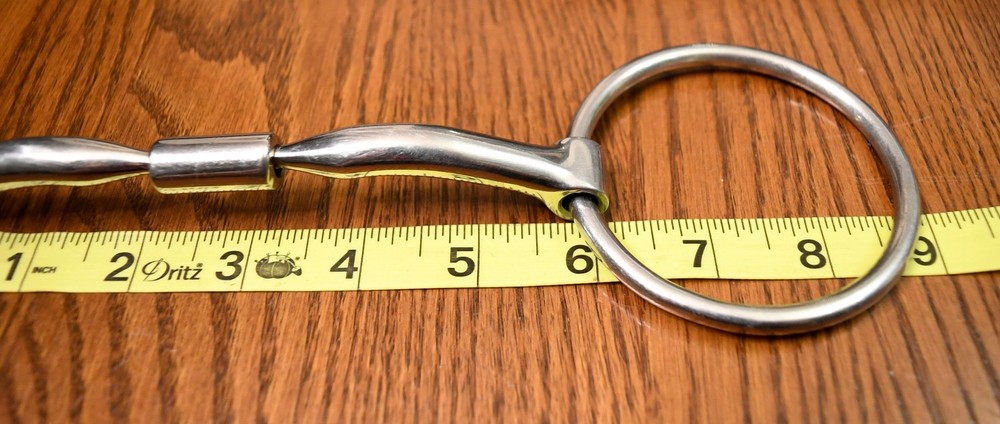 Myler, loose ring bit, ~5.5-5.75”