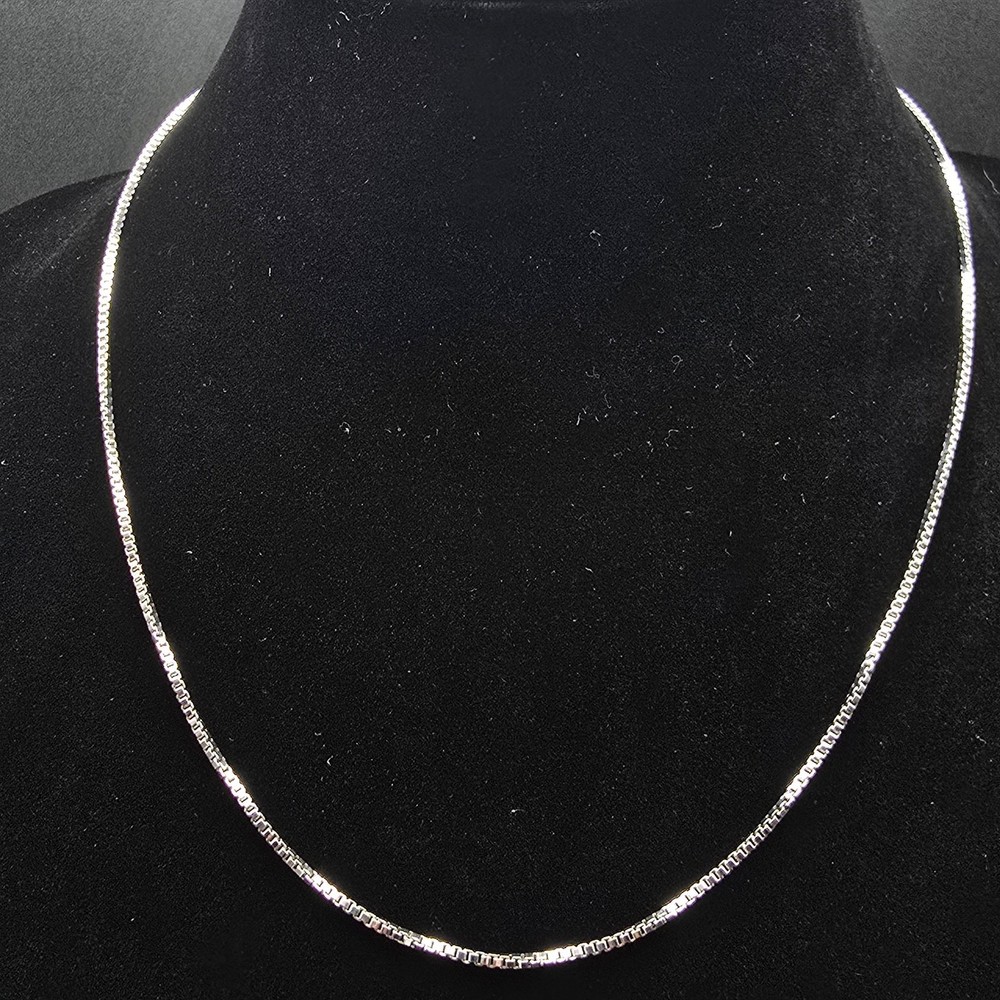 Silver Reflections Silver Plated Chain Necklace 20 Inch NWT